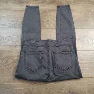 Pilcro Anthropologie Jeans Women 25 Gray High Rise Skinny Normcore Preppy Casual